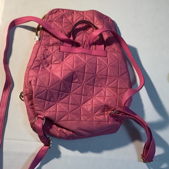 JUICY COUTURE Hot Pink with Gold Detail Purse Backpack - Picture 4 of 16